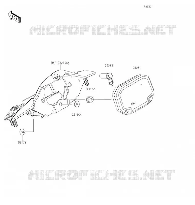 COMPTEURS Kawasaki MOTOS 1000 2021 NINJA ZX-10R  ZX1002LMFNN