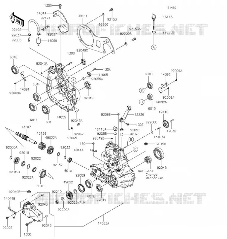 PONT Kawasaki SSV 400 2021 MULE SX 4X4  KAF400TMFNN