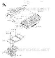 PORTE BAGAGE (S) pour Kawasaki TERYX4 2021