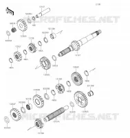 TRANSMISSION pour Kawasaki TERYX4 2021