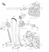 ARBRE A CAME/TENDEUR pour Kawasaki KLX230R 2021