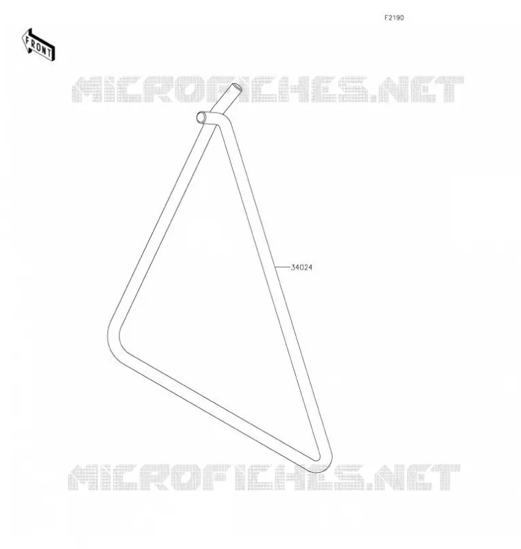BEQUILLES Kawasaki TOUT-TERRAIN 85 2021 KX85-II  KX85DMFNN