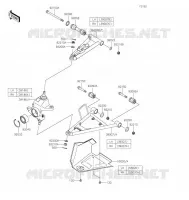 AMORTISSEUR AVANT pour Kawasaki BRUTE FORCE 750 4X4I EPS 2022