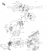 ARBRE DE DIRECTION pour Kawasaki BRUTE FORCE 750 4X4I EPS 2022