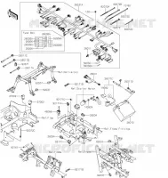 CHASSIS EQUIPMENT ELECTRIQUE pour Kawasaki BRUTE FORCE 750 4X4I EPS 2022