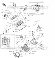 CULASSE pour Kawasaki BRUTE FORCE 750 4X4I EPS 2022
