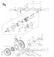 DEMARREUR pour Kawasaki BRUTE FORCE 750 4X4I EPS 2022