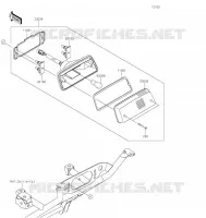 FEUX ARRI&Egrave;RE(S) pour Kawasaki BRUTE FORCE 750 4X4I EPS 2022