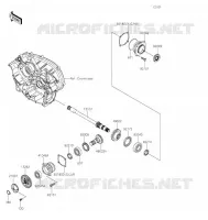 PIGNON CONIQUE AVANT pour Kawasaki BRUTE FORCE 750 4X4I EPS 2022