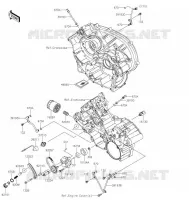 POMPE A HUILE/FILTRE &Agrave; HUILE pour Kawasaki BRUTE FORCE 750 4X4I EPS 2022