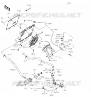 RADIATEUR pour Kawasaki BRUTE FORCE 750 4X4I EPS 2022