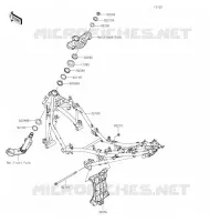 CADRE(CN,US) pour Kawasaki NINJA 400 2021