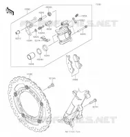 FREIN AVANT pour Kawasaki NINJA 400 2021