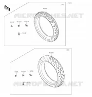 PNEUS pour Kawasaki NINJA 400 2021