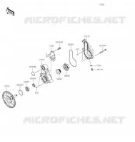 POMPE &Agrave; EAU pour Kawasaki NINJA 400 2021