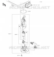 POMPE A ESSENCE pour Kawasaki NINJA 400 2021