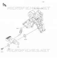 PEDALE DE FREIN/TORQUE LINK  650 kawasaki-moto 2022 NINJA 650 41