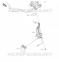 POMPE A ESSENCE pour Kawasaki KLR650 TRAVELER 2022