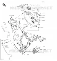 RESERVOIR CARBURANT pour Kawasaki KLX230 S 2022