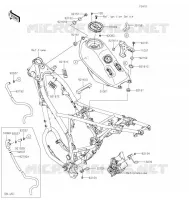 RESERVOIR CARBURANT pour Kawasaki KLX230 S 2022