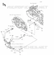 TUYAU D'EAU pour Kawasaki VULCAN 1700 VAQUERO 2022