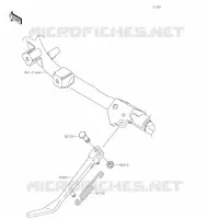 BEQUILLES pour Kawasaki VULCAN 900 CLASSIC 2022