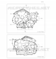 BOULON CARTER MOTEUR pour Kawasaki VULCAN 900 CLASSIC 2022