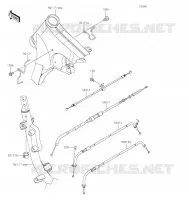 CABLES pour Kawasaki VULCAN 900 CLASSIC 2022