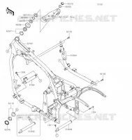 CADRE pour Kawasaki VULCAN 900 CLASSIC 2022