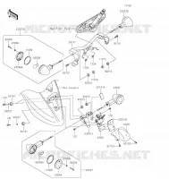 CLIGNOTANTS pour Kawasaki VULCAN 900 CLASSIC 2022