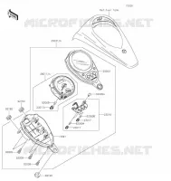 COMPTEURS pour Kawasaki VULCAN 900 CLASSIC 2022