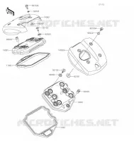 COUVRE CULASSE pour Kawasaki VULCAN 900 CLASSIC 2022