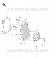 RADIATEUR pour Kawasaki VULCAN 900 CLASSIC 2022