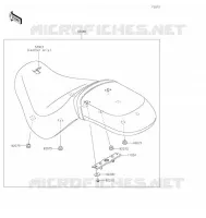 SELLE pour Kawasaki VULCAN 900 CLASSIC 2022