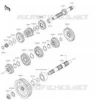 TRANSMISSION pour Kawasaki VULCAN 900 CLASSIC 2022