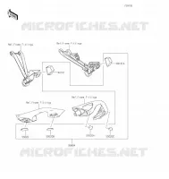 ACCESSOIRE(Bag Fitting Kit) pour Kawasaki NINJA 1000SX 2022