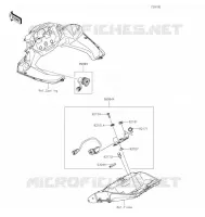 ACCESSOIRE(DC and USB Socket) pour Kawasaki NINJA 1000SX 2022