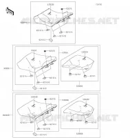 ACCESSOIRE(Seat) pour Kawasaki NINJA 1000SX 2022