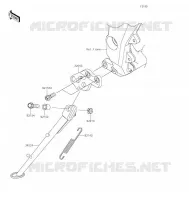 BEQUILLES pour Kawasaki NINJA 1000SX 2022