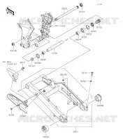 BRAS OSCILLANT pour Kawasaki NINJA 1000SX 2022