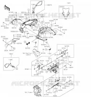 CARENAGE pour Kawasaki NINJA 1000SX 2022