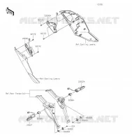 CLIGNOTANTS pour Kawasaki NINJA 1000SX 2022