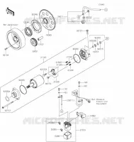 DEMARREUR pour Kawasaki NINJA 1000SX 2022