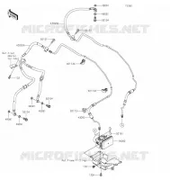 DURITE DE FREIN pour Kawasaki NINJA 1000SX 2022