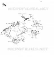 &Eacute;CHAPPEMENT pour Kawasaki NINJA 1000SX 2022