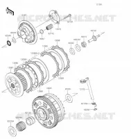 EMBRAYAGE pour Kawasaki NINJA 1000SX 2022