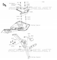 FEUX ARRI&Egrave;RE(S) pour Kawasaki NINJA 1000SX 2022