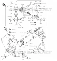 MAITRE CYLINDRE AV pour Kawasaki NINJA 1000SX 2022