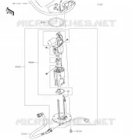 POMPE A ESSENCE pour Kawasaki NINJA 1000SX 2022