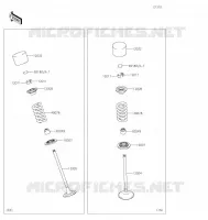 SOUPAPE pour Kawasaki NINJA 1000SX 2022